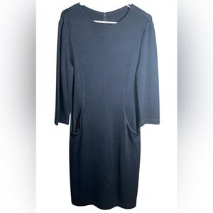 St John Collection Black Dress Size 10